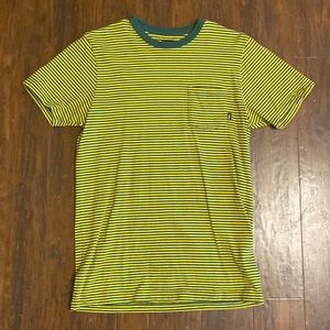 3/$15 Vans striped pocket tee